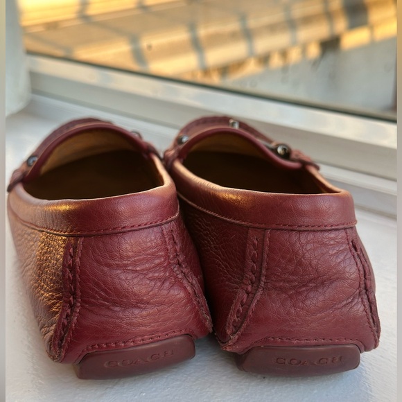 Burgundy Coach Loafer - Picture 2 of 6